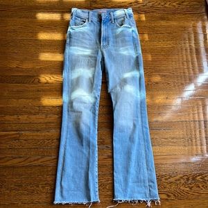 Brand new Mother’s Denim jeans size 24 flare jeans